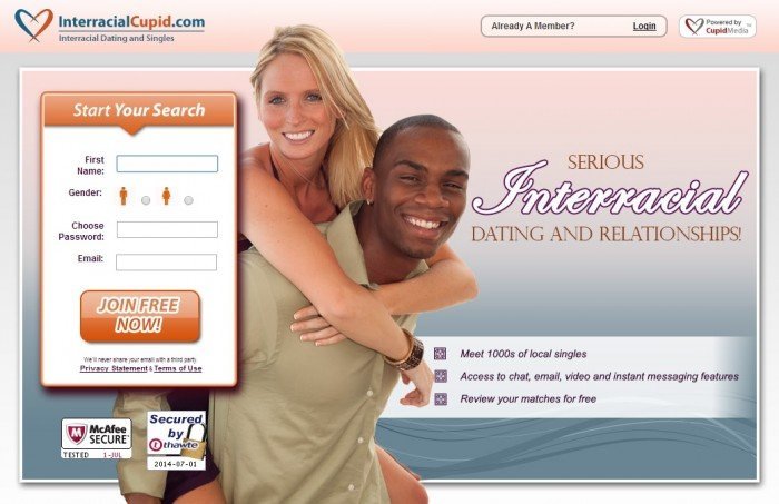 Interracial Cupid Homepage