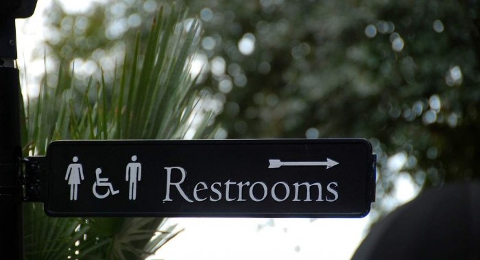 restroom sign