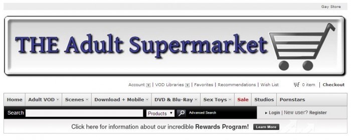 Website Of The Adult Supermarket