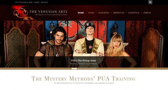 mystery and his website