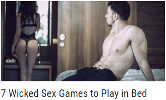 7 Wicked Sex Games to Play in Bed