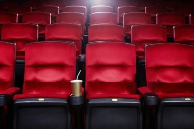 Private Back Row In Cinema