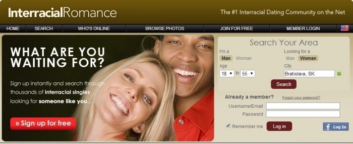 Website Called Interracial Romance