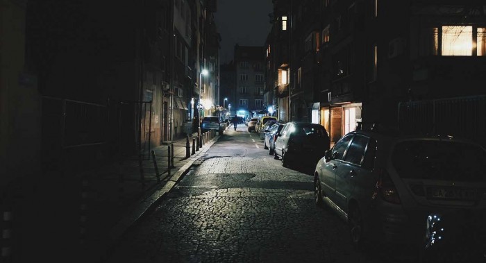 dark street