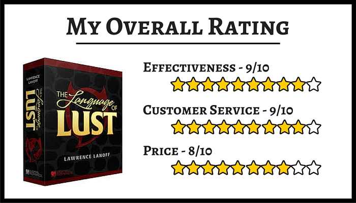 language of lust rating