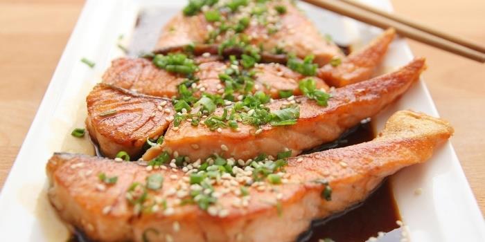 salmon meat