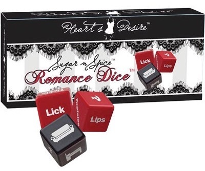 Sugar and Spice romance dice
