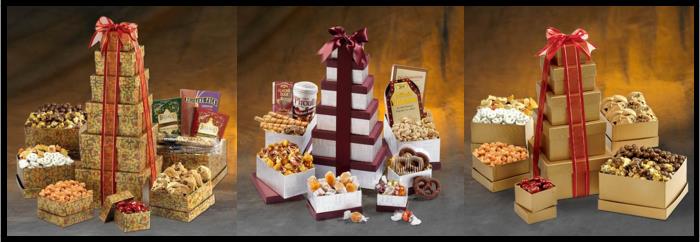 gift tower basket