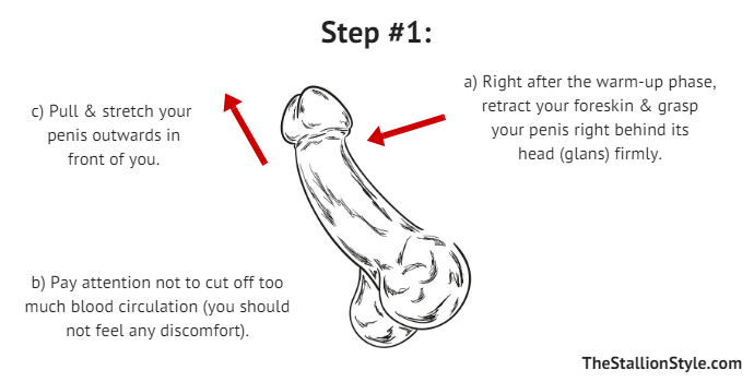 Thumb Stretch Step 1