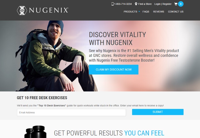 Nugenix official website
